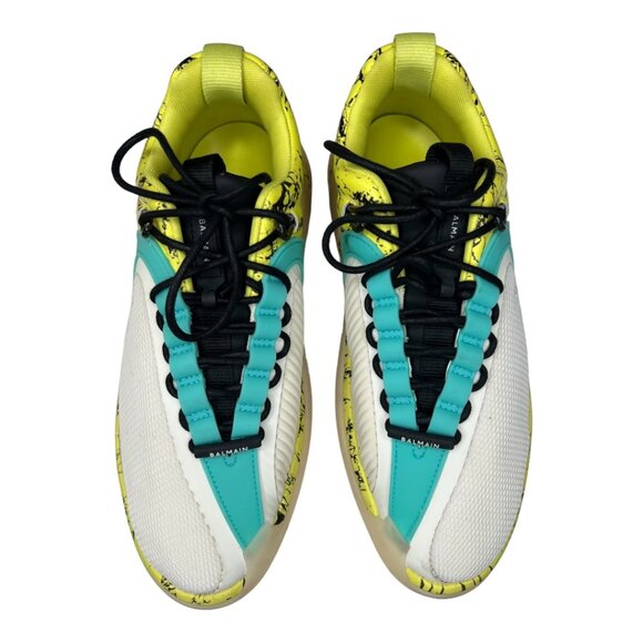 Balmain B Runner Platform Marble Print Sneaker - Picture 5 of 12